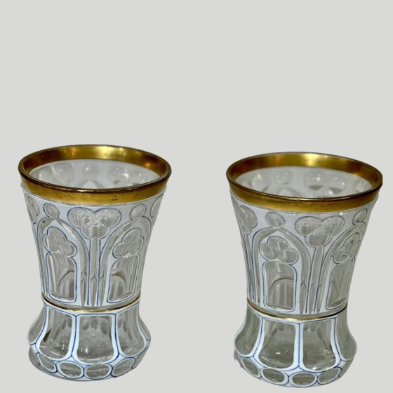 Парные стаканы, Россия(?), 1840-е гг.